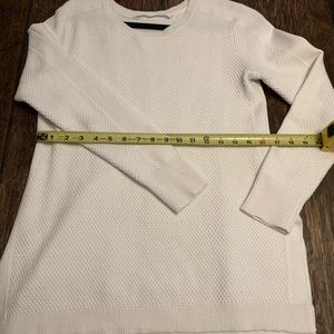 Athleta waffle knit sweater